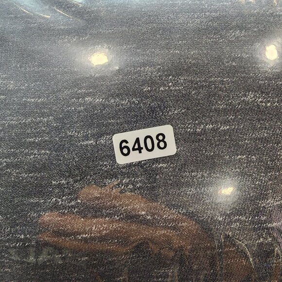 Mens Heather Gray Hollister Drawstring Hooded Sweatshirt Long Sleeve Size XL - Picture 12 of 12